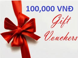 Voucher 100,000 VNĐ qua Email